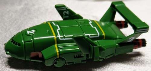 ORIGINAL TAKARA TOMY - THUNDERBIRDS - DIECAST THUNDERBIRDS 2 - 7CM
