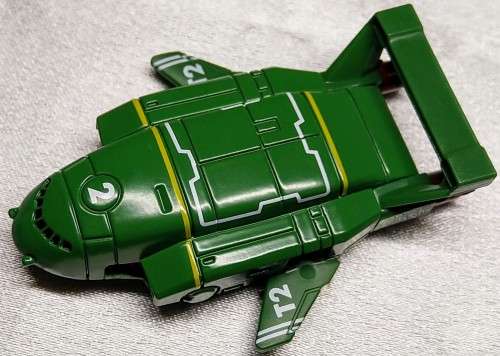 ORIGINAL TAKARA TOMY - THUNDERBIRDS - DIECAST THUNDERBIRDS 2 - 7CM