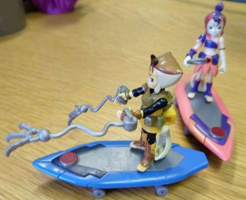 2012 BANDAI THUNDERCATS - WILYKAT & KIT 9CM - FREE COURIER