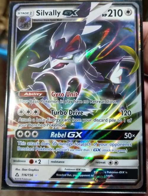 Pokemon - Silvally GX - 116/156 - Ultra Rare