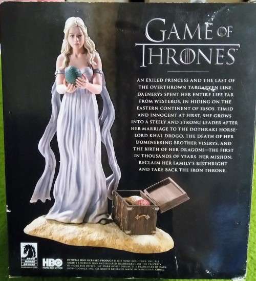 2014 Dark Horse Deluxe - Game of Thrones - Daenerys Figure Statue 19CM