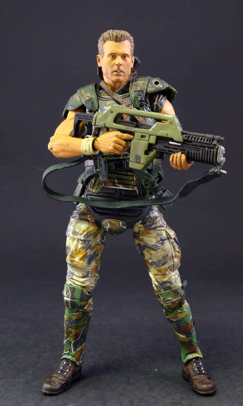 2013 NECA - Aliens Series 1 Corporal Dwayne Hicks Colonial Marine Action Figure 18cm