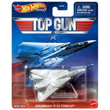 HOT WHEELS / HOTWHEELS - DIE CAST - Top Gun Grumman F-14 Tomcat