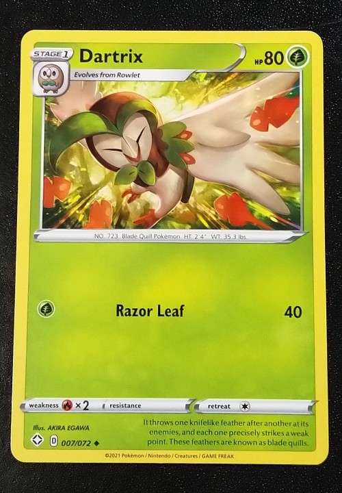 POKEMON CARDS - Dartrix - Shining Fates Singles