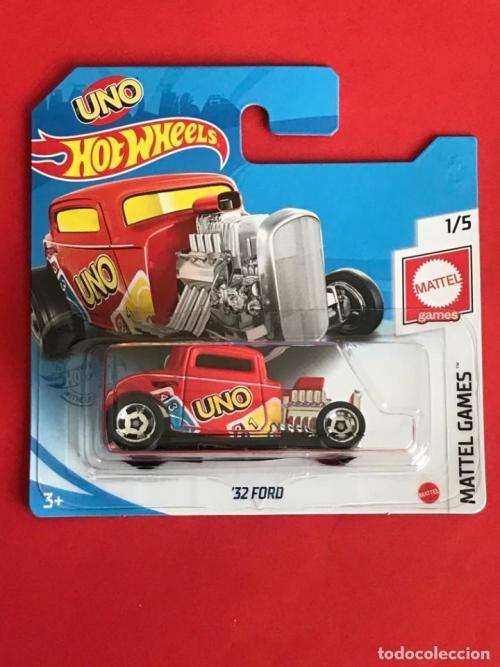HOT WHEELS / HOTWHEELS - DIE CAST - MATTEL GAMES - UNO 32` FORD