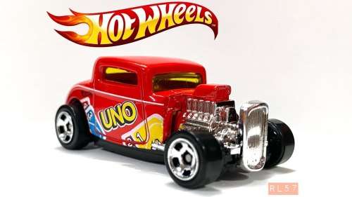 HOT WHEELS / HOTWHEELS - DIE CAST - MATTEL GAMES - UNO 32` FORD