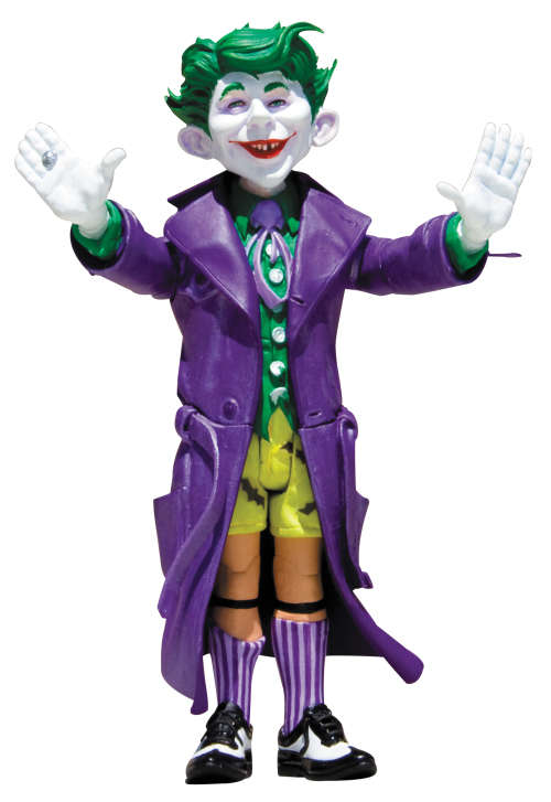 CLASSIC MAD MAGAZINE - MADS JUST US LEAGUE - ALFRED AS JOKER FIGURINE 14CM