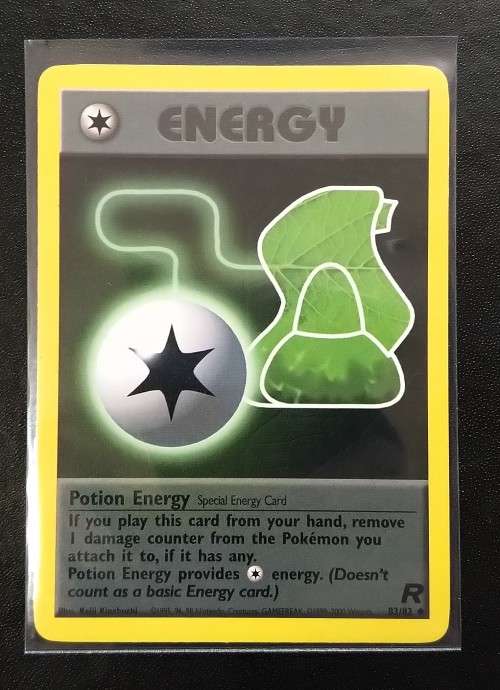 POKEMON CARDS - Potion Energy - 82/82 - 2000 Team Rocket Unlimited Singles