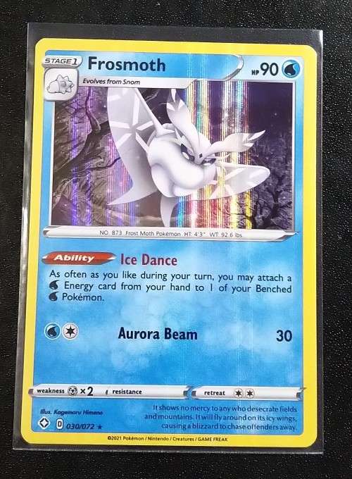 POKEMON CARDS - Frosmoth - 30/72 - Holo Rare - Shining Fates