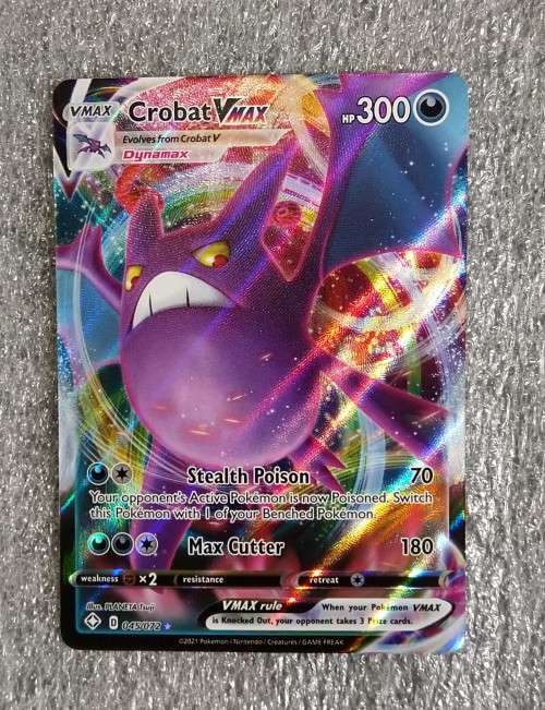 POKEMON CARDS - Crobat VMAX - 45/72 - Ultra Rare - Shining Fates Singles