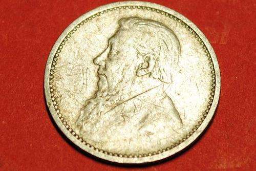 1895 KRUGER SILVER THREEPENCE
