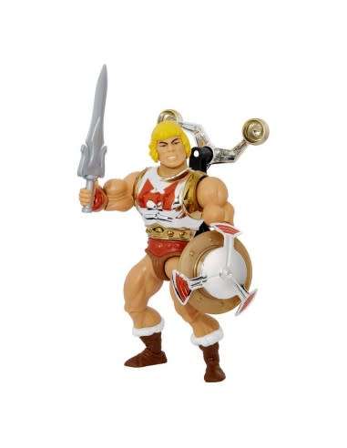 MATTEL EURO IMPORT - MOTU - MASTERS OF THE UNIVERSE - FLYING FISTS HE-MAN DELUXE SET (SEALED)