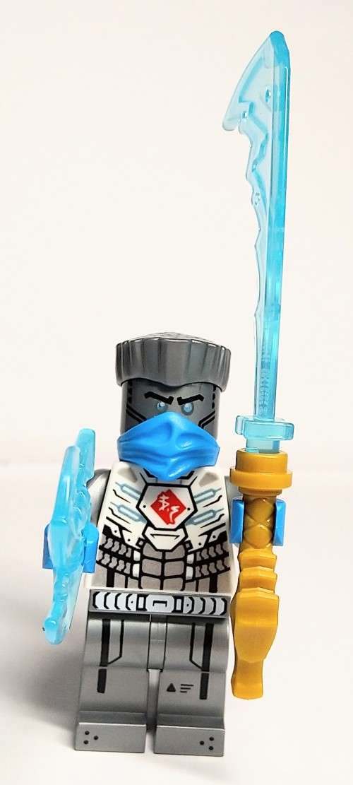 Lego - Ninjago - Zane - with Shuriken and Dragon Sword acc
