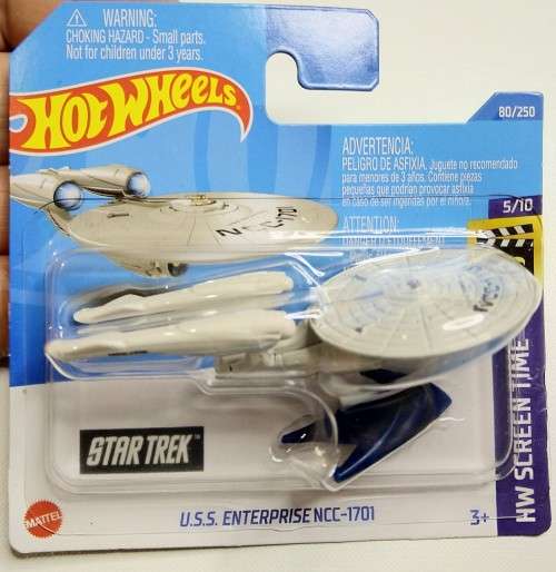 HotWheels / Hot Wheels - Diecast - Star Trek - U.S.S Enterprise NCC-1701