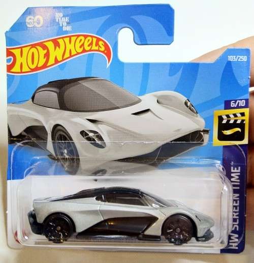 HOTWHEELS / HOT WHEELS - DIE CAST VEHICLE - 007 NO TIME TO DIE-  ASTON MARTIN VALHALLA CONCEPT
