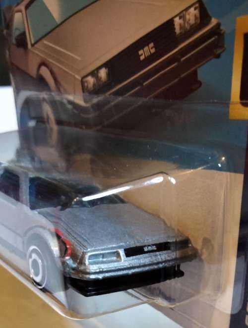 HOTWHEELS / HOT WHEELS - DIE CAST VEHICLES - BACK TO THE FUTURE - DeLOREAN - SIC