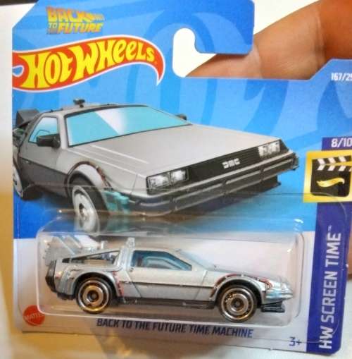 HOTWHEELS / HOT WHEELS - DIE CAST VEHICLES - BACK TO THE FUTURE - DeLOREAN - SIC