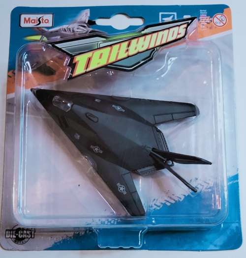 Maisto TailWinds - Die Cast - F117 NightHawk USAF - 1:87 Scale