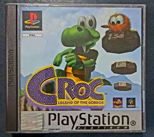 Original PAL  Sony PS1 - CROC Legend Of Gobbos - Game Disc