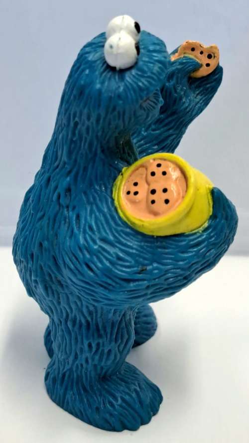 Original 1997 TYCO / Henson - Sesame Street - Cookie Monster Figure 7.5 cm - Coookie!
