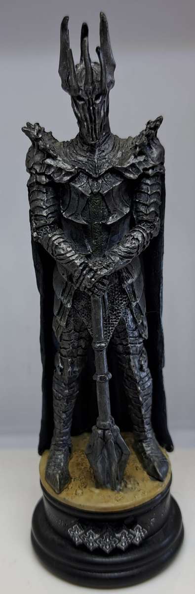 Late Entry! - Original Lord Of The Rings Metal Statue - Sauron 10.5CM - Gorgeous