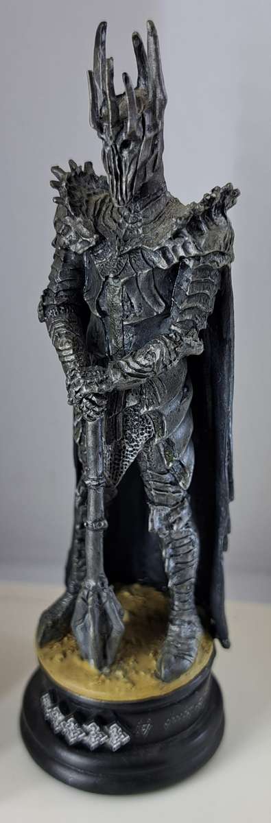 Late Entry! - Original Lord Of The Rings Metal Statue - Sauron 10.5CM - Gorgeous