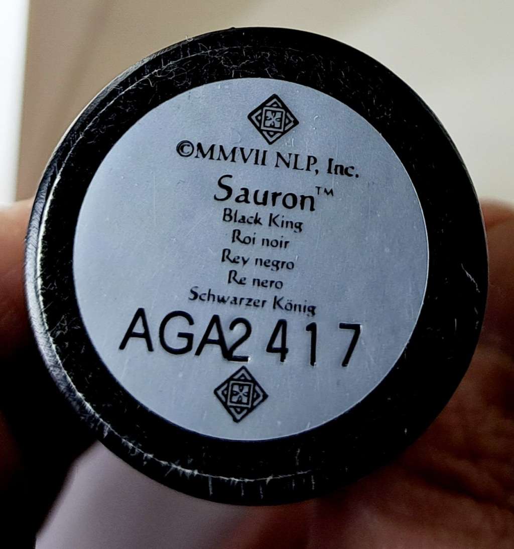 Late Entry! - Original Lord Of The Rings Metal Statue - Sauron 10.5CM - Gorgeous