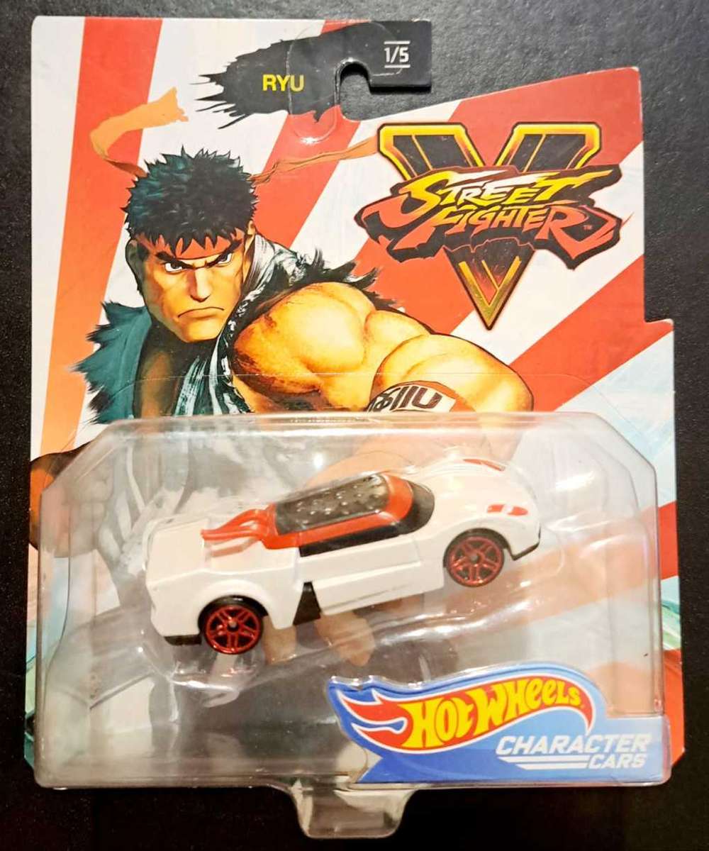 Hot Wheels - Street Fighter V - Ryu Character Car  1:64