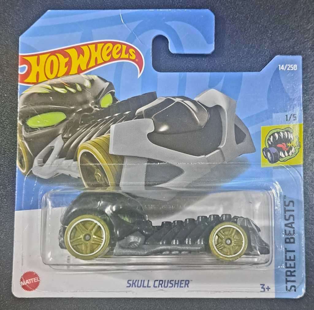 Hot Wheels - Street Beasts - Skull Crusher - Die Cast 1:64