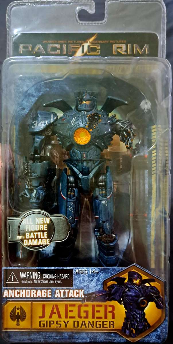 2014/15 NECA - Pacific Rim - Anchorage Attack - Battle Damaged Gipsy Danger - 18cm Action Figure