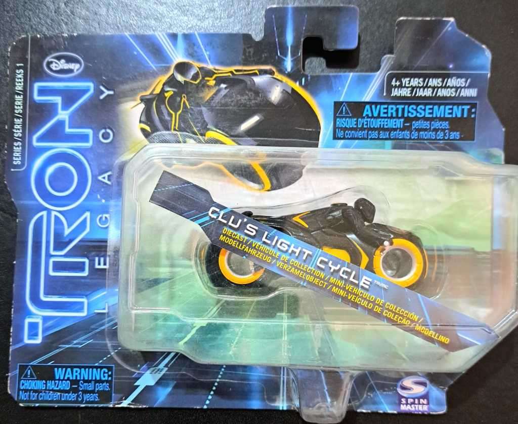 2010 Spinmaster - TRON - Clu`s Lightcycle Die Cast 1:50 - XTRARE
