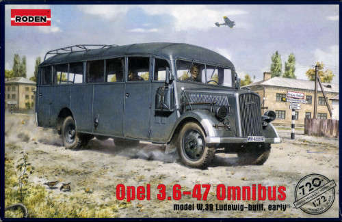 [PM:RD:A]-Roden - Opel 3.6-47 Omnibus Model W.39 Ludewig, early 1:72