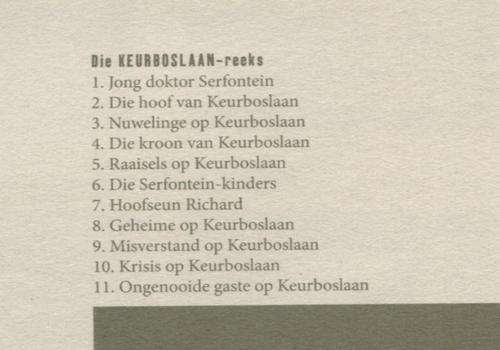 [B:1:S]-Keurboslaan Boek Ses - Die Serfontein Kinders