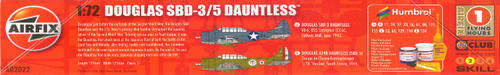 [PM:AF:P]-Airfix - Douglas SBD-3/5 Dauntless - 1:72