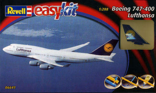 [PM:RV:P]-Revell - Boeing 747-400 Lufthansa (EasyKit) - 1:288