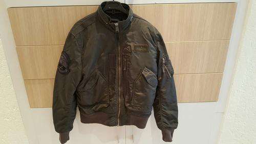 Alpha Industries Engine Flight jacket-Dark Green