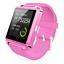 Bluetooth Smart Phone Mate Wrist Watch Black For Android IOS Samsung HTC SONY