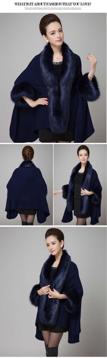 Cardigan jacket Women Winter Shawl Capes
