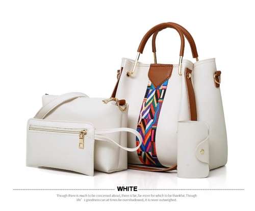 Ladies handbags 4 pieces set