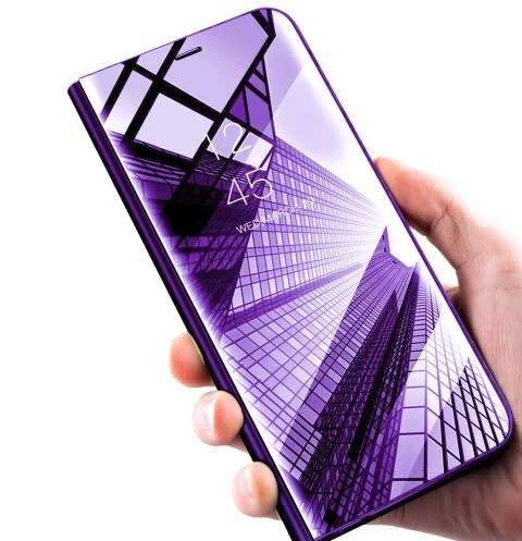Galaxy A50/A20 mirror flip cover