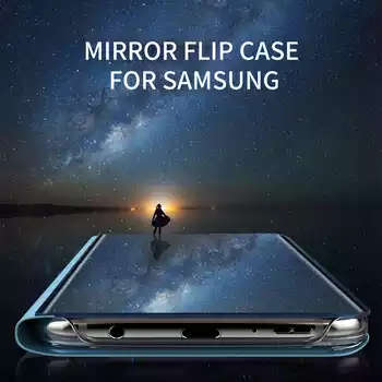 Galaxy A50/A30/A20/A10/S10 (more on description) mirror flip cover