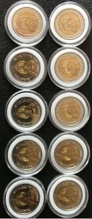 *** MANDELA R5 COINS - 2008 *** UNTOUCHED & ENCAPSULATED ***