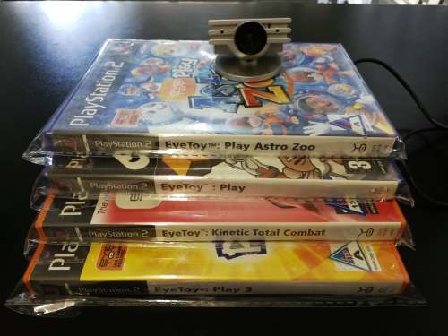 PS2 Eye Toy Bundle + 4 games