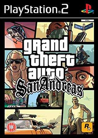 Grand Theft Auto San Andreas PS2