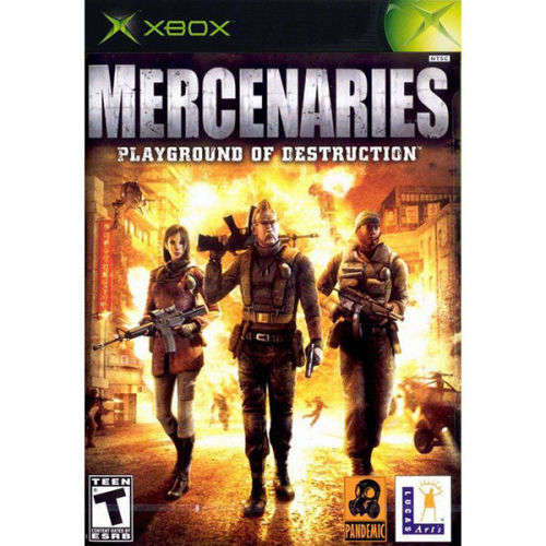 Mercenaries Playground Of Destruction Xbox (NTSC) New Sealed