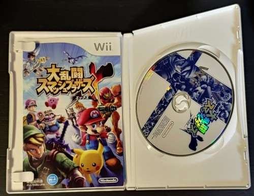 Super Smash Bros Brawl wii NSTC-J