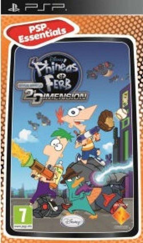 Phineas And Ferb Across The 2nd Dimension PSP