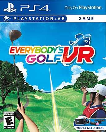 Everybodys Golf VR PS4