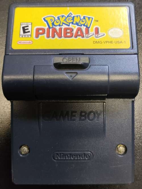 Pokemon Pinball Game Boy