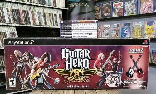 Guitar Hero Aerosmith Limited Edition Guitar Hero Bundle (Please Read Description )